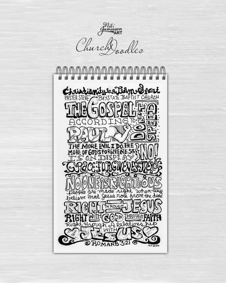 Niki Jamieson Church Doodles