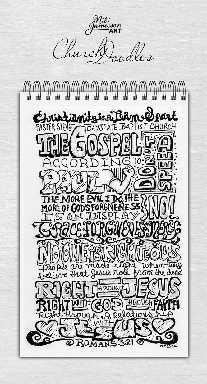 Niki Jamieson Church Doodles