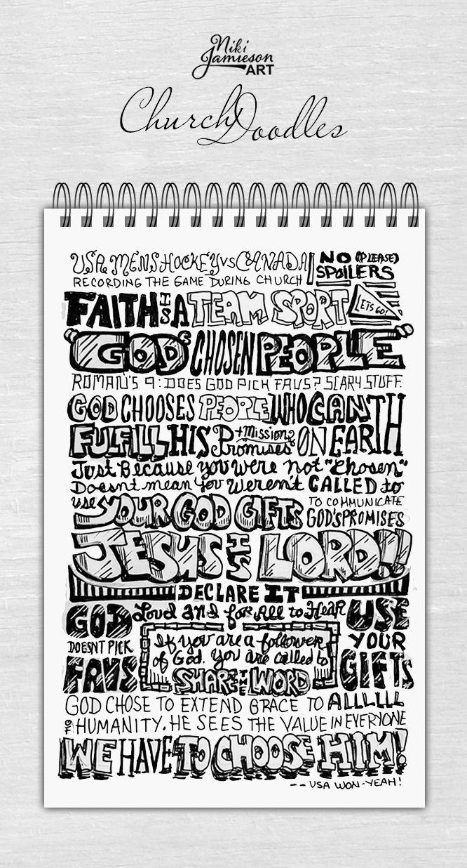 Niki Jamieson Church Doodles