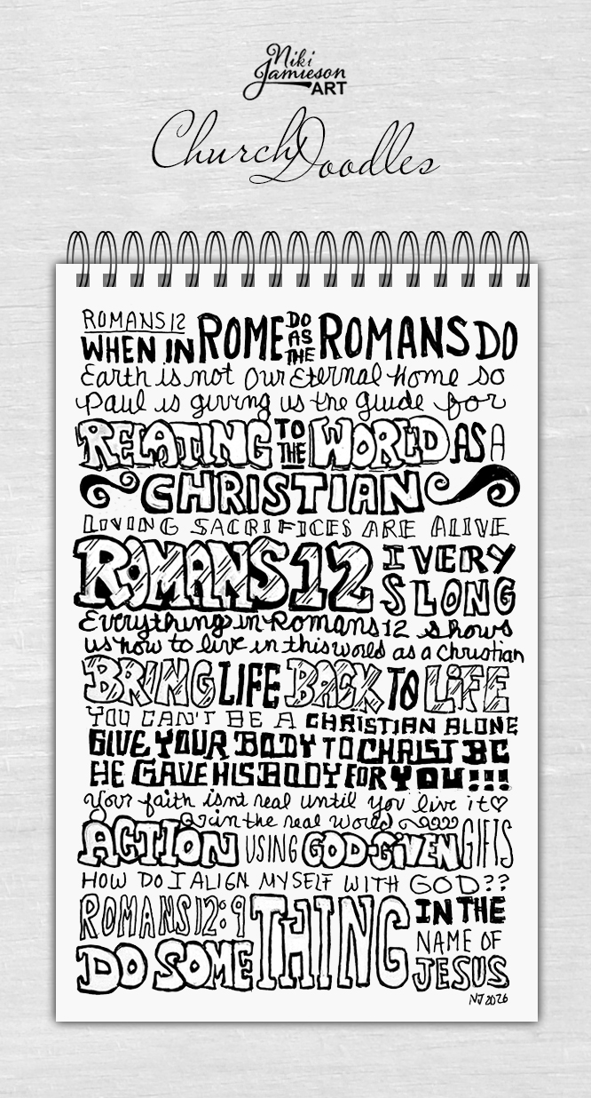 Niki Jamieson Church Doodles