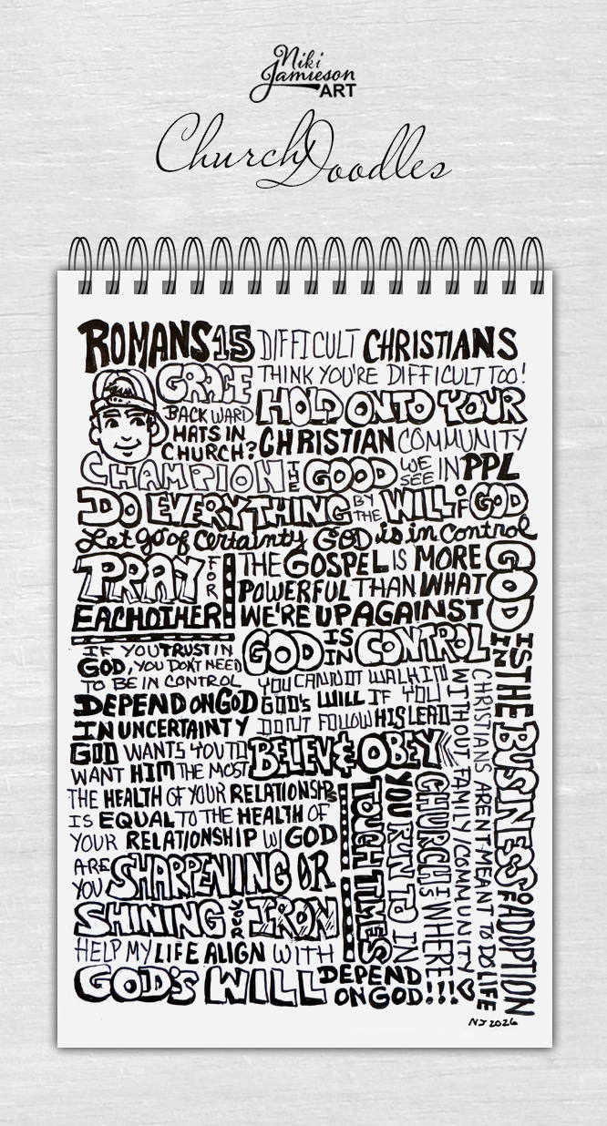 Niki Jamieson Church Doodles