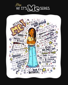 Girl-Positive Doodle Illustrations | Empowering & Fun Graphics for Girls