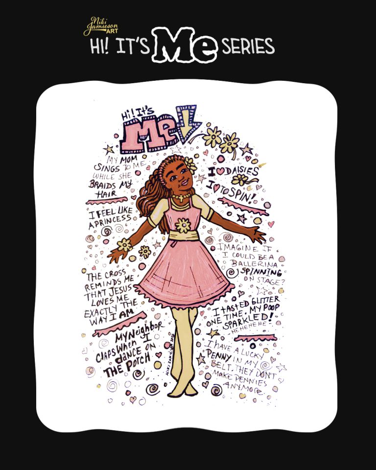 Girl-Positive Doodle Illustrations | Empowering & Fun Graphics for Girls