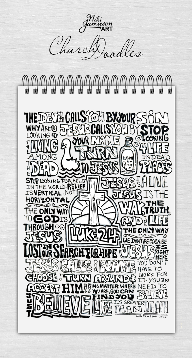 Easter Church Doodles Niki Jamieson